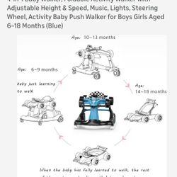 4 in 1 baby walker 
$95.00