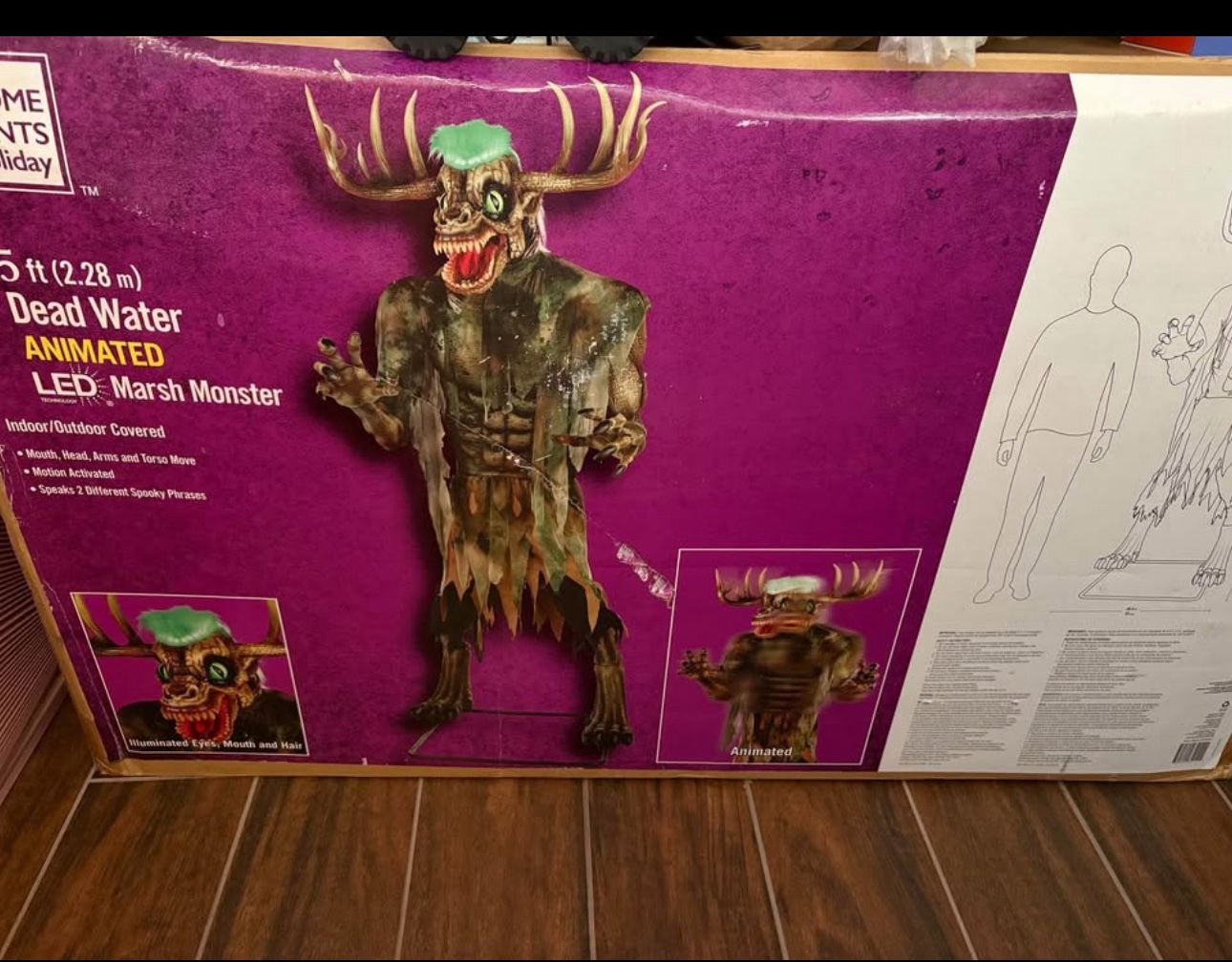Halloween Marsh Monster