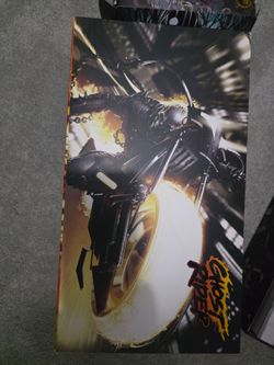Ghost rider mezco like new mafex