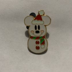 Mickey Mouse Snowman Collection Individual Disney Park Trading Pin ~ Brand New