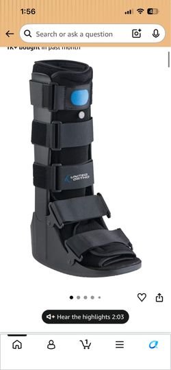 United Ortho walking boot