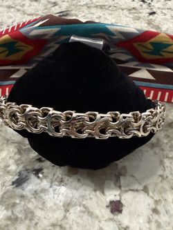Hand Made .999 Fine Silver Bracelet