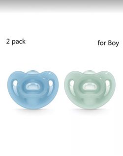 2 pacifiers for boys