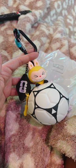 THE MONSTERS × FIFA SERIES - Football-shaped Mini Bag Blind Box opened Final Whistle
