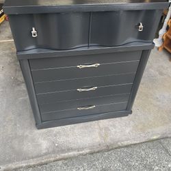 Vintage Repainted “WARD Fort Smith” 4 Drawer Dresser