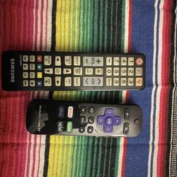 Selling 2 Tv Samsung And Sharp With Ruku Tv 