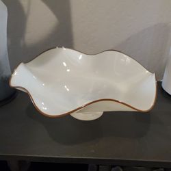 LENOX BONE CHINA VINTAGE SERVING BOWL 