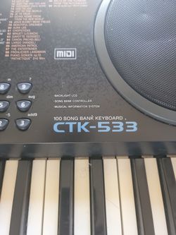 Casio CTK 533 Vintage 61 Key Keyboard for Sale in Bvl FL OfferUp