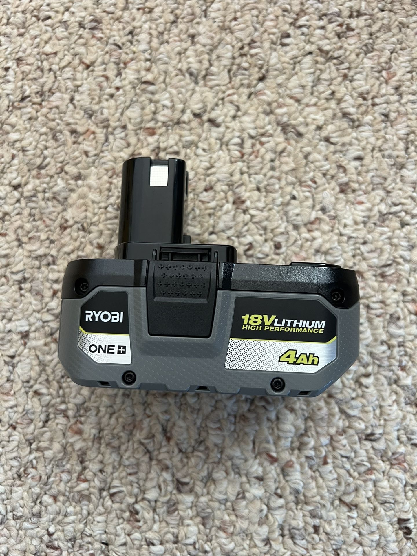 RYOBI ONE+ 18V 4.0 Ah Lithium-Ion HIGH PERFORMANCE Battery