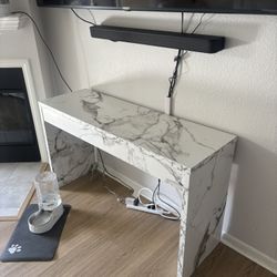 Convenience Concepts Northfield Hall Console Table 48" - Modern, Minimalist Narrow Sofa Display Accent for Contemporary Living Room, Entryway, or Hall