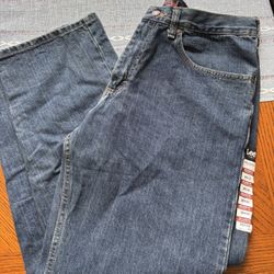 Lee Men’s Jeans 36x30 Comfort Relaxed Straight Leg New