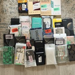 Reseller Bundle – 25 iPhone Cases + Router + Accessories – NEW 