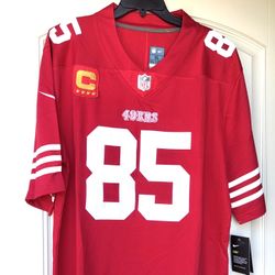 49ERS #85 GEORGE KITTLE JERSEY