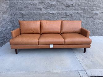 Leather couch