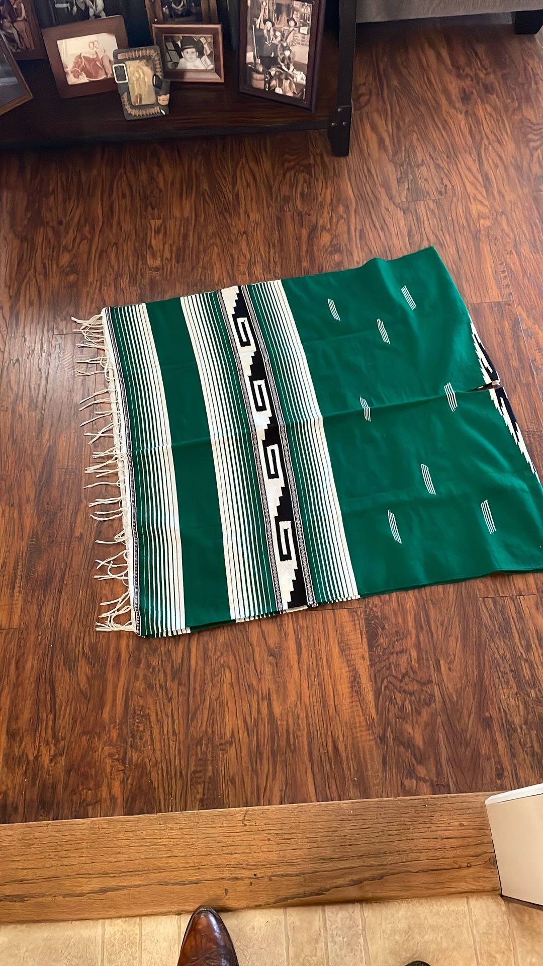 Mexican Woven Blanket/ Poncho