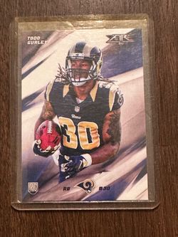 Todd Gurley Topps Fire Rookie Card