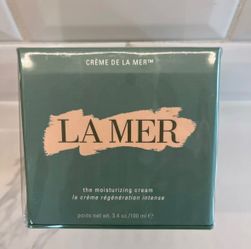 LA MER The Moisturizing Cream 3.4 oz 100 ml Crème De La Mer NEW Sealed