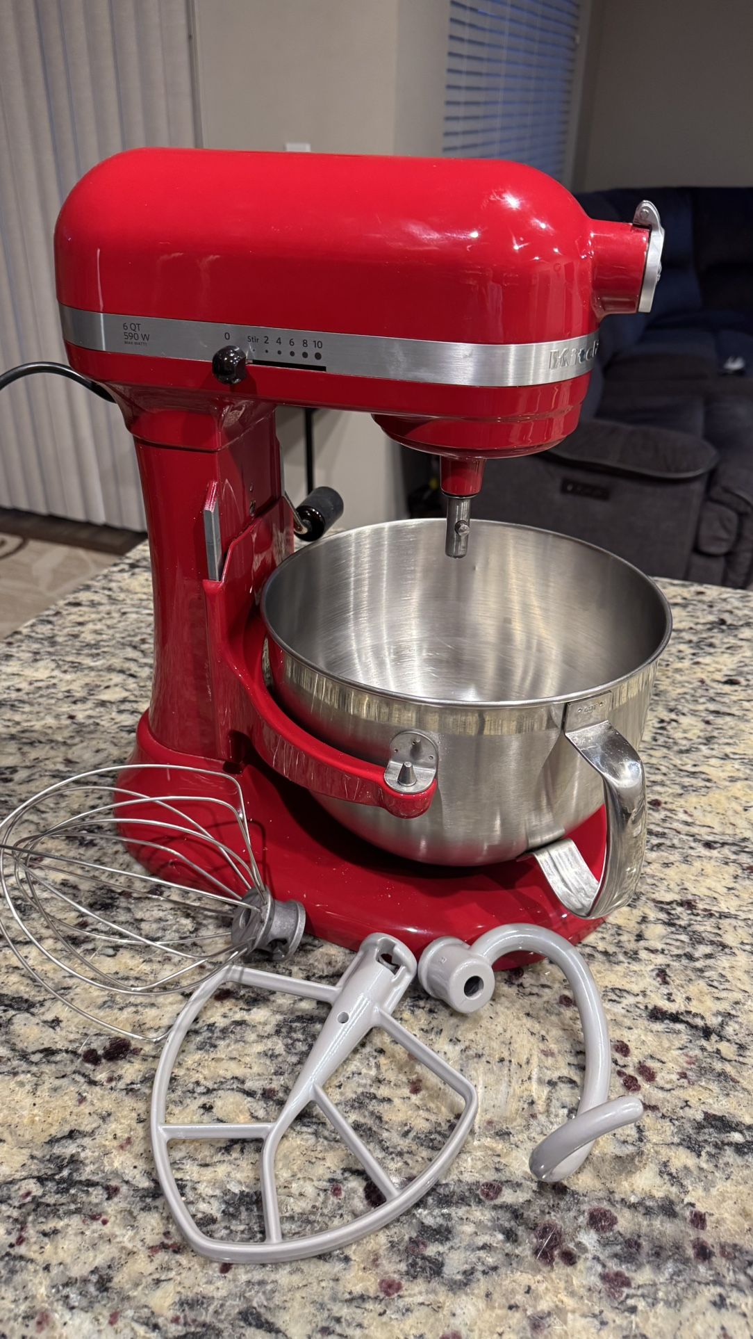 6 QT Kitchen Aid mixer🌺works great