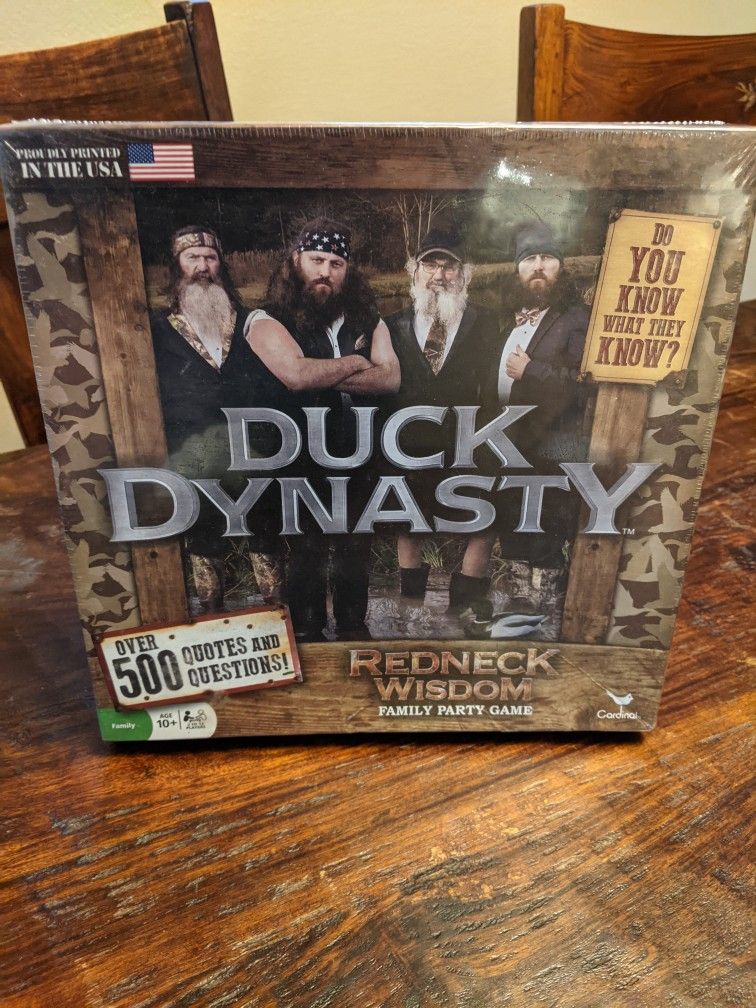 Duck Dynasty Family Party Game Brand New Sealed In Plastic