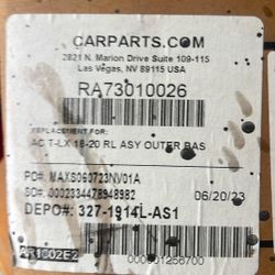 acura tl 18-20. taillight 