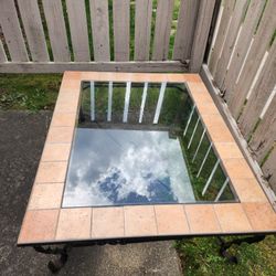 Beautiful,  Heavy  In Door Or Out Door Coffee  Table