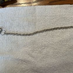 Sterling Silver bracelet with abstract polar bear. 
