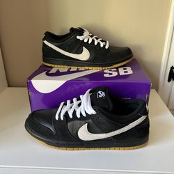 Nike SB Dunk Low Pro Black White Gum Mens US Size 11.5 - HF3704-003 