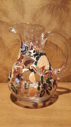 Noble Excellence Decorative Beverage Pitcher