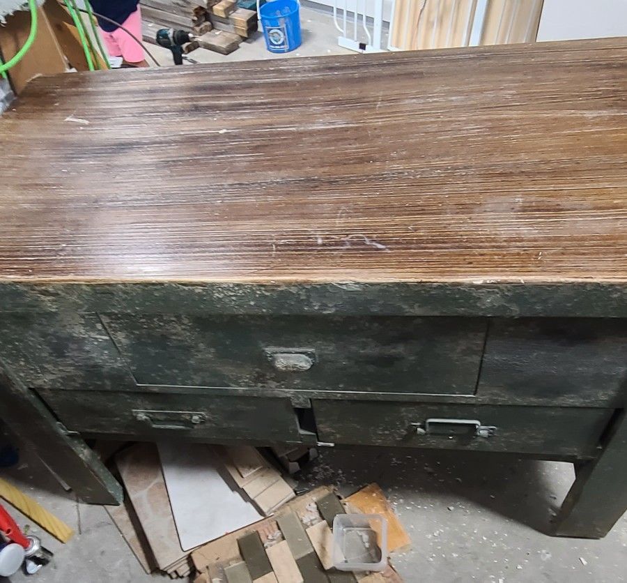 Table With Drawers
