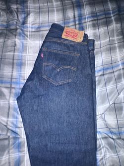 raw Blue 501s Size 35