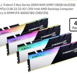 G.SKILL Trident Z Neo Series DDR4 RAM (XMP) 128GB (4x32GB)