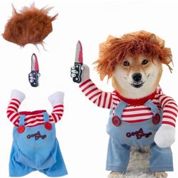 Dogs Halloween Costume Chuckie