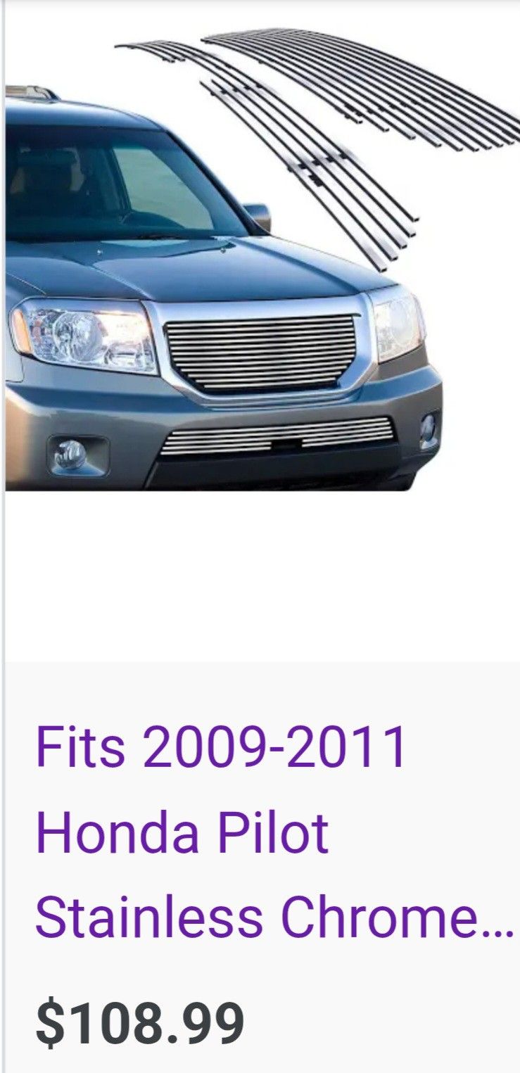 Honda Pilot Custom Grill