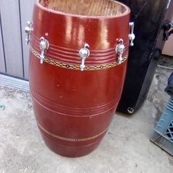 Bina Dholak Drum And Hard Case 