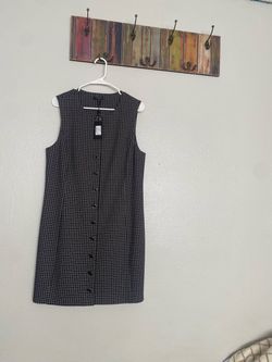 Rag & Bone Sleeveless Button-Front Mini Dress NWT  Size XL Great brand