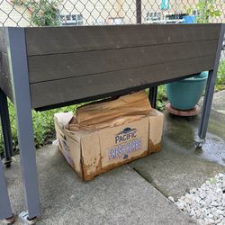 Raised Wooden Garden Box