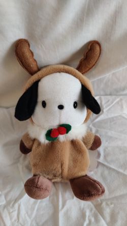 Sanrio Pochacco Reindeer Plush