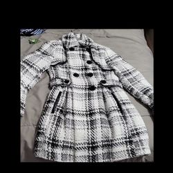 Black And White Coat 