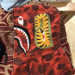 Bape Red Camo Jacket 