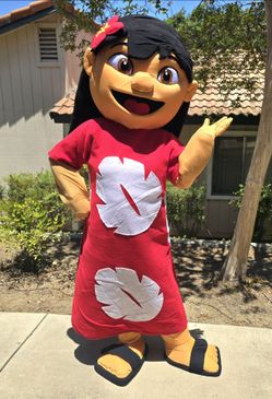 Lilo Mascot Costume Full Body