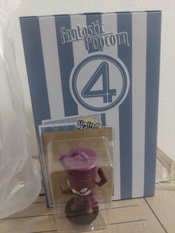 New AMC Fantastic 4 First Steps Popcorn Bucket With Galactus Figure - Fantastic Four