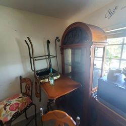 WINE RACK Table & Stools