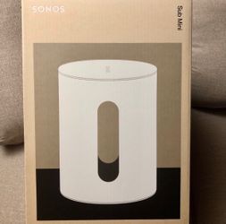 Sonos Mini-Sub (white) New-Includes warranty.