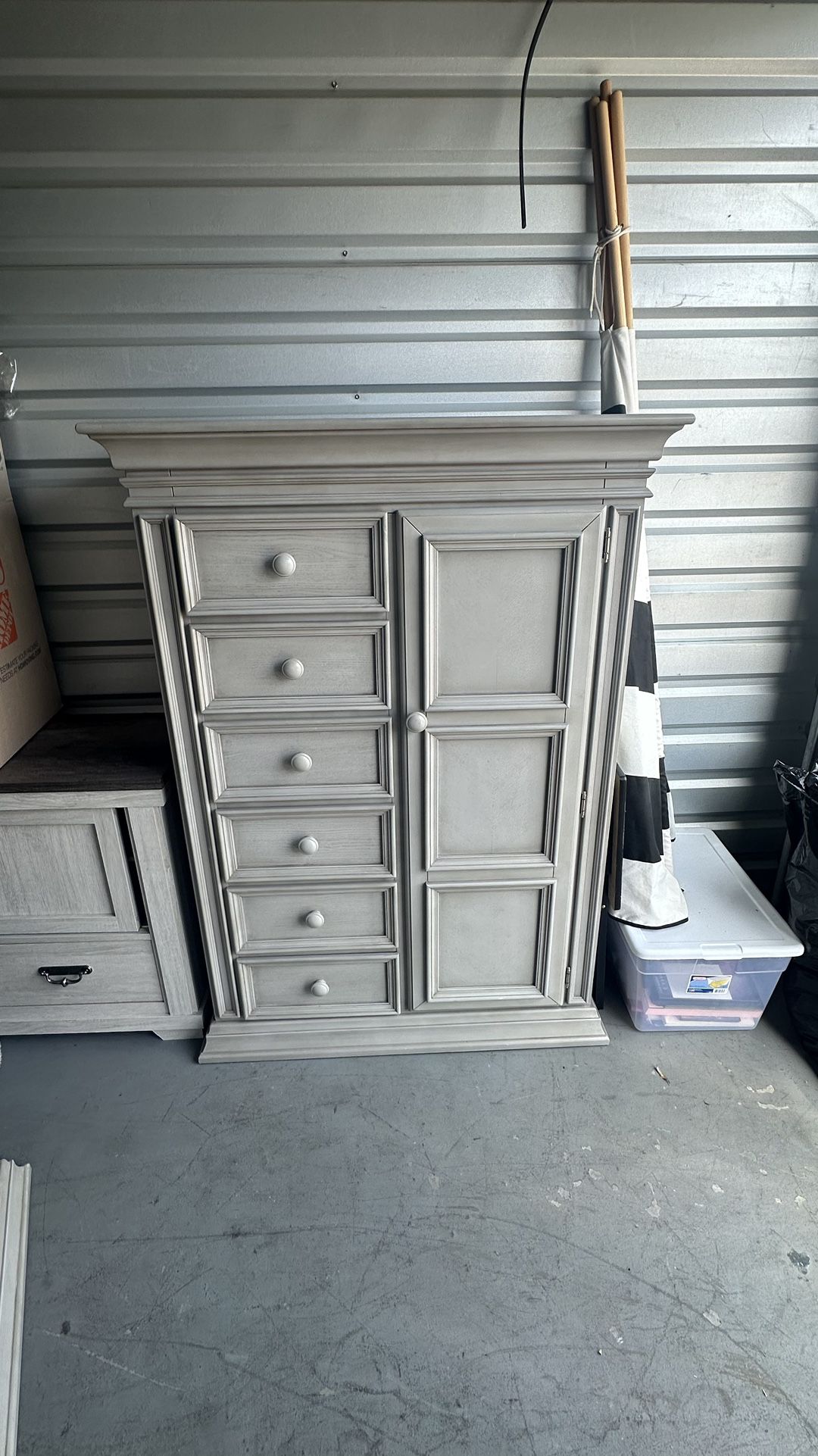 Two Grey Dressers 
