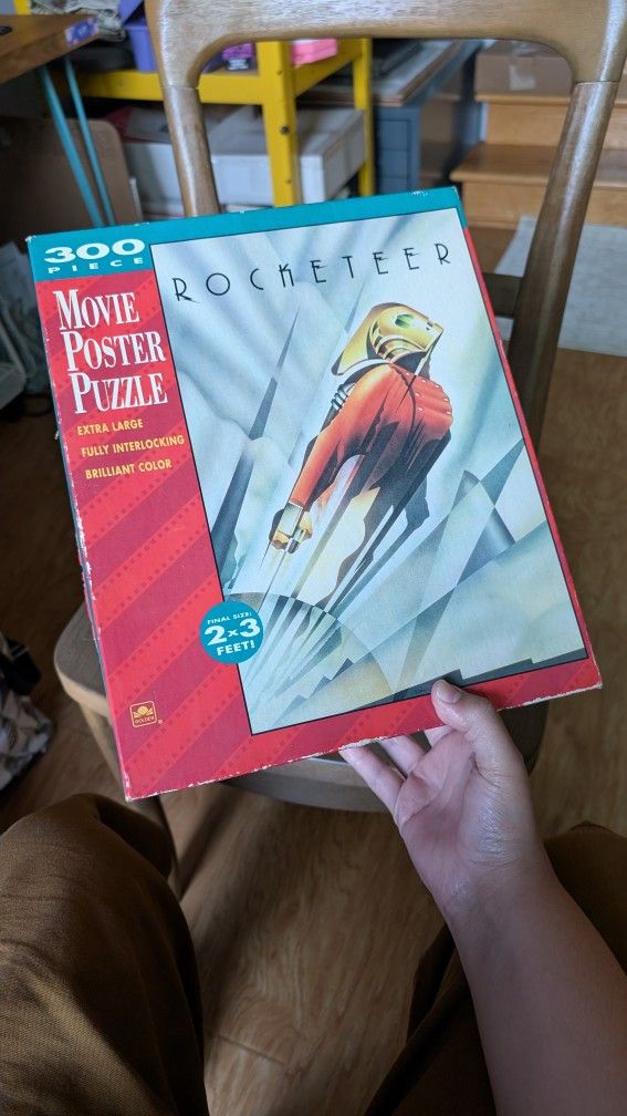 ROCKETEER Puzzle 1991 Large Format 300 pieces