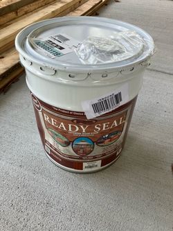 5 gal. Mahogany Exterior Wood Stain and Sealer