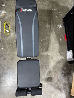 Adjustable weight bench