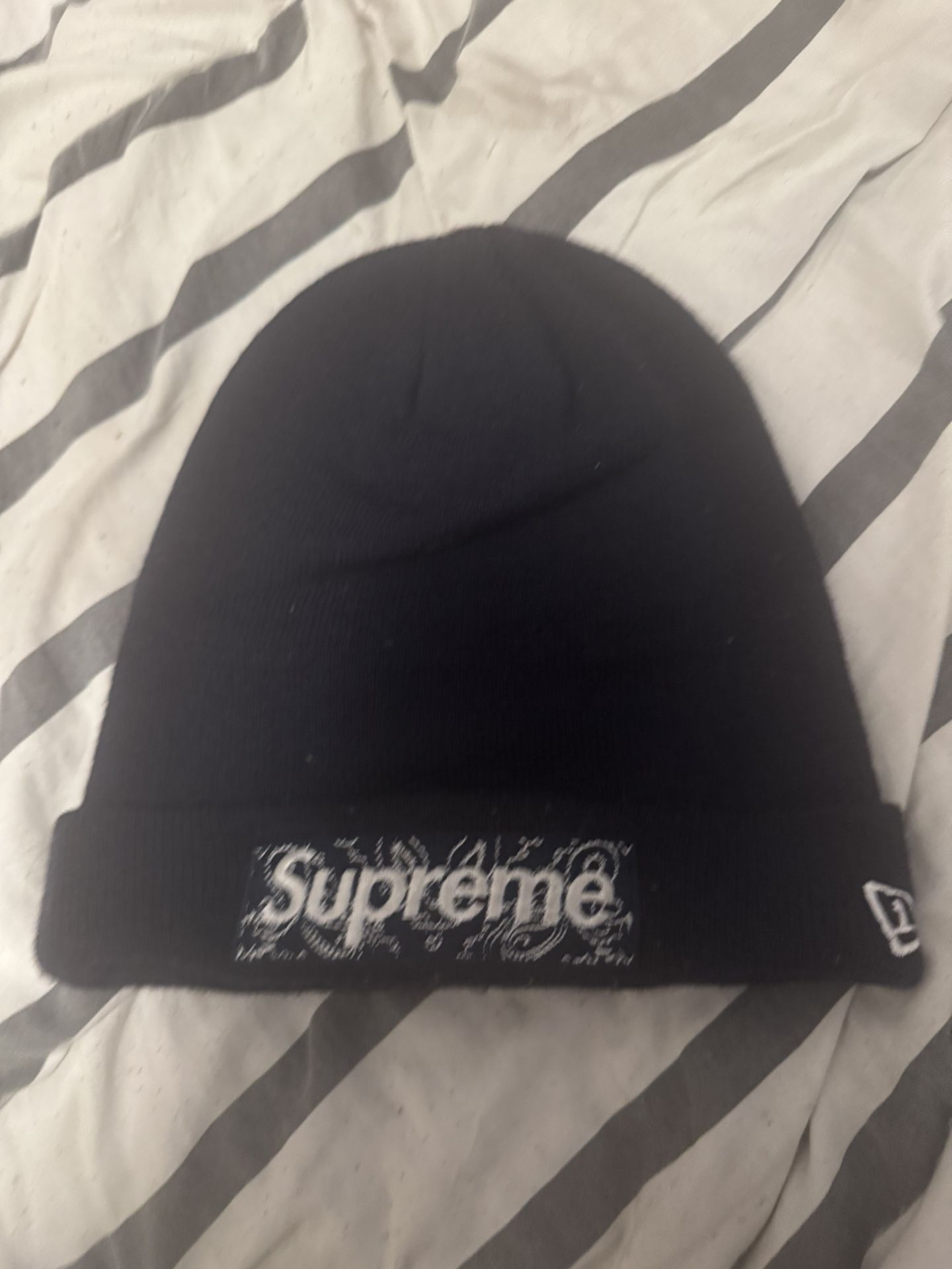 Supreme Black Beanie
