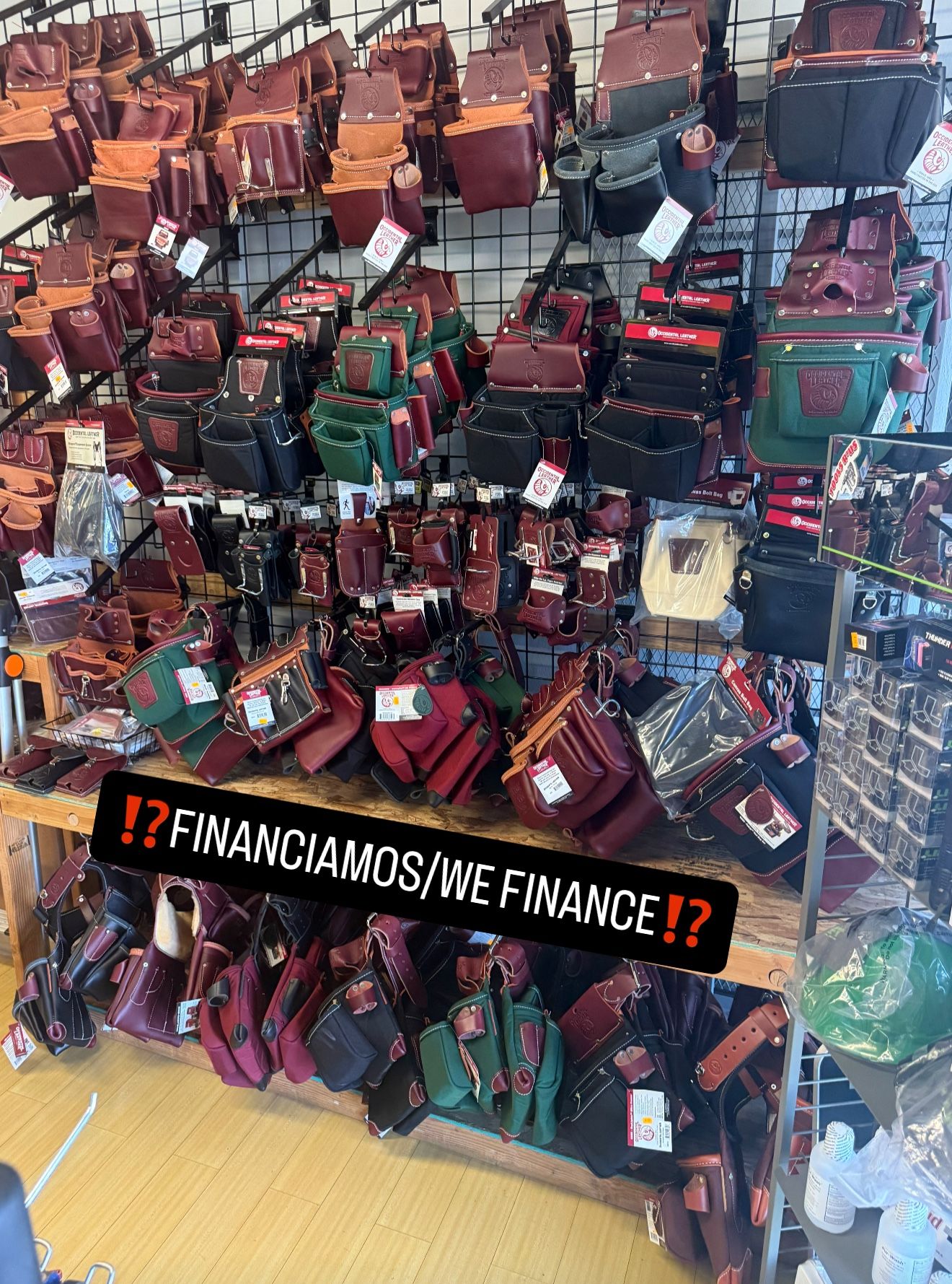 OCCIDENTAL LEATHER NUEVO INVENTARIO/NEW INVENTORY**(FINANCIAMOS/WE FINANCE)**