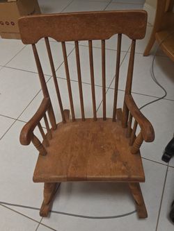 Vintage Child's rocking chair